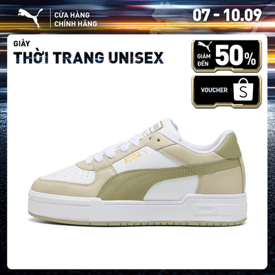 Giày Thời Trang PUMA Unisex CA Pro Classic II White-Desert Dust Màu Trắng