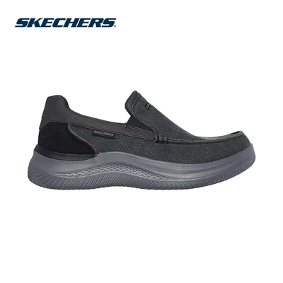 Giày Thể Thao Nam Skechers USA Hasting Fielden-205066-BLK Air-Cooled Memory Foam Online Sale