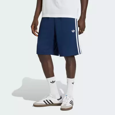 adidas Phong cách sống Quần Short LƯỚI ADICOLOR Nam Màu xanh da trời KE0834