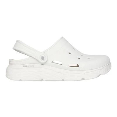 Giày Clog Nam Skechers Foamies Max Cushioning Inner Strength-243277-WHT