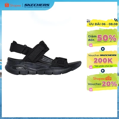 Xăng Đan/Dép Nữ Skechers Sport Comfort Arch Fit Wave Maker - 120091-BBK APMA Online Sale