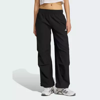 adidas Gym & Training Workout Essentials Woven Training Pants Women Black JL5081