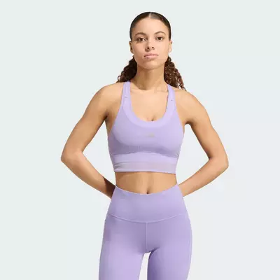 adidas Gym & Training Áo Bra Adi365 Running CLIMACOOL Nữ Màu tím KS5869