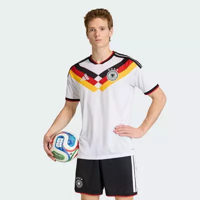 adidas Bóng đá Áo Đấu Sân Nhà Đức 26 Nam trắng KD8363