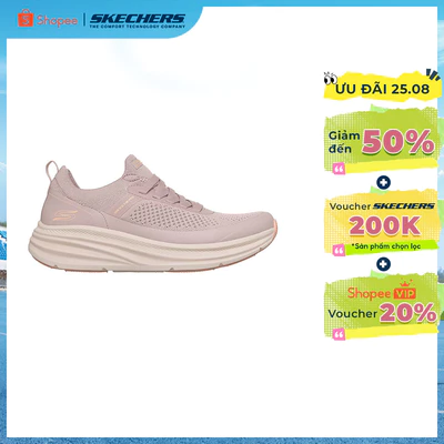 [ĐỘC QUYỀN ONLINE]Giày Thể Thao Nữ Skechers BOBS Sport Skillz Too Vital Thường Ngày - 117759-LIL Memory Foam