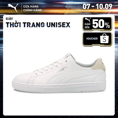 Giày Thời Trang PUMA Unisex Serve Pro Lite White- Silver-Gray Violet Màu Trắng