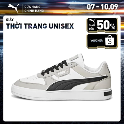 Giày Thời Trang PUMA Unisex Caven Dime Glacial Gray-Black Màu Xám