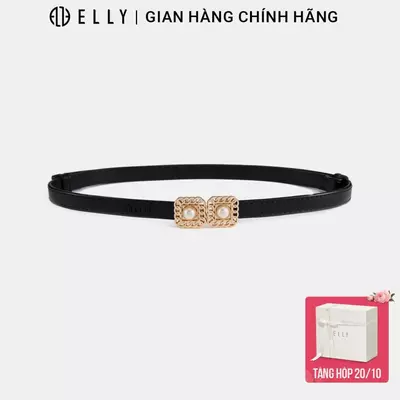 Thắt lưng nữ ELLY ED39 khóa móc da bò Italy cao cấp dây nịt nữ thời trang chính hãng