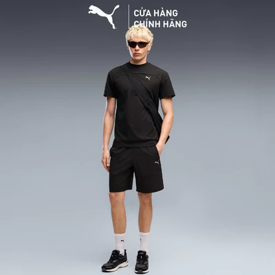 Quần Đùi Thể Thao PUMA Nam PUMATECH Woven Cargo Shorts Black Màu Đen