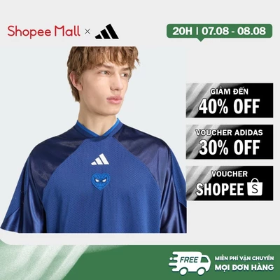 [Duy nhất 8.8 - VOUCHER 30%]adidas Phong cách sống Áo Đấu Lưới adidas MARVEL SPIDER-MAN Nam Màu xanh da trời KS2965