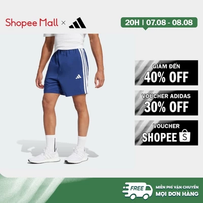 [Duy nhất 8.8 - VOUCHER 30%]adidas Phong cách sống Quần Short Chelsea 3 Sọc Essential Nam Màu xanh da trời JE6439