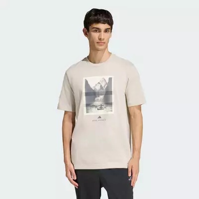 adidas Phong cách sống & Quần vợt ÁO THUN GRAPHIC KAYAK NGOÀI TRỜI Nam Be KB2541