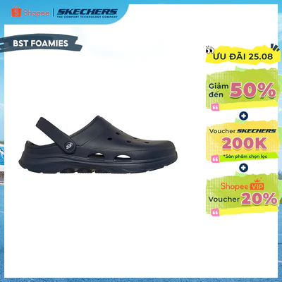 Giày Clog Nam Skechers Foamies GOwalk 7 Seacrest - 243285-NVY