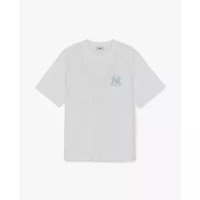 MLB - Áo thun unisex cổ tròn tay ngắn Star Glitter_3ATST0163-50WHS
