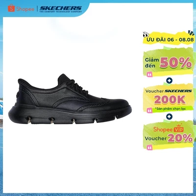 Giày Thể Thao Nam Skechers Slip-ins SKECHERS USA Garza Sully - 205311-BBK Air-Cooled Memory Foam