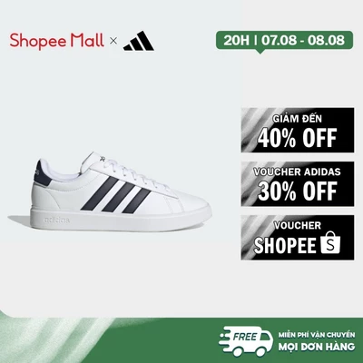 [Duy nhất 8.8 - VOUCHER 30%]adidas Quần vợt & Phong cách sống Giày Grand Court Cloudfoam Comfort Nam trắng GW9199