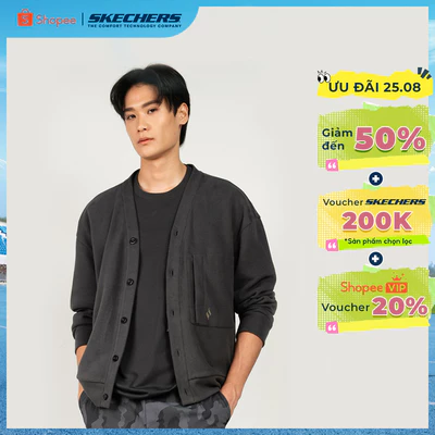 Cardigan Unisex Skechers Urban Outdoor Cardigan - SL325U400-01X2 Online Sale