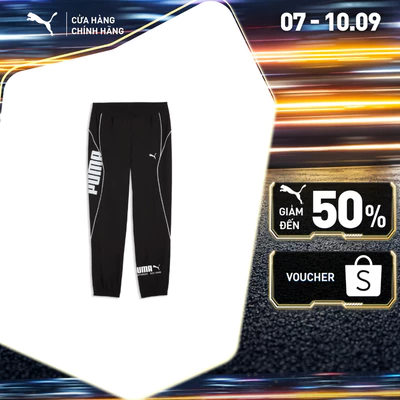 Quần Dài Thể Thao PUMA Nam SPORT Woven Track Pants Black Màu Đen