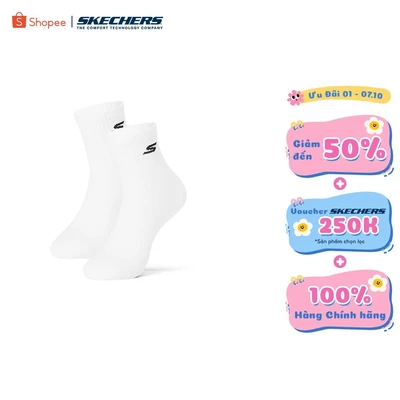 Vớ Thể Thao Nữ Skechers Performance Socks Quarter Socks (2 Pairs) - P425W216-038Q