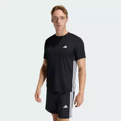 adidas Gym & Training ÁO THUN CƠ BẢN 3 GẠCH WORKOUT ESSENTIALS Nam Đen KA3452