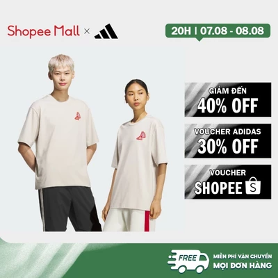 [Duy nhất 8.8 - VOUCHER 30%]adidas Phong cách sống ÁO THUN NGẮN TAY GRAPHIC TẾT Unisex Be KQ5100