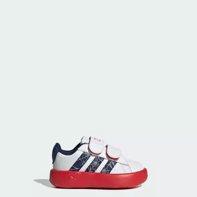 adidas Phong cách sống GIÀY TRẺ SƠ SINH ADIDAS MARVEL SPIDER-MAN GRAND COURT Trẻ em trắng KI9192