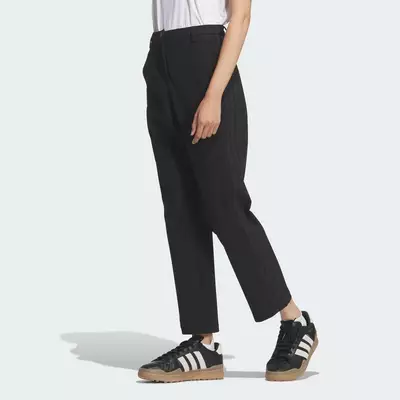 adidas Đánh gôn QUẦN ỐNG LỬNG 3 GẠCH Nữ Đen KD7216