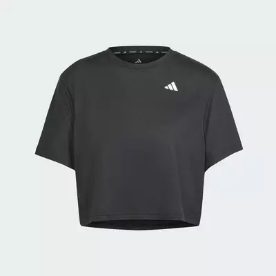 adidas Gym & Training Áo Thun Tập Luyện Dáng Boxy Train Essentials Nữ Đen JC9555