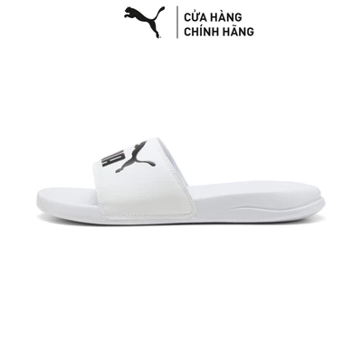 Dép Quai Ngang PUMA Unisex Popcat 20 BX White-Black Màu Trắng
