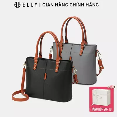 Túi xách nữ thời trang ELLY EL278 đeo chéo đeo vai xách tay da tổng hợp cao cấp chính hãng