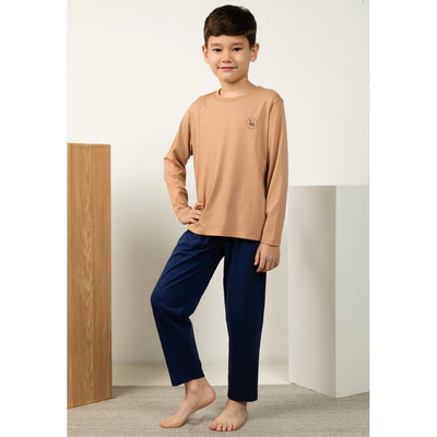 Pajamas Set Trẻ Em Skechers Home Wear Pajamas Set - SL325K285-01BN Online Sale