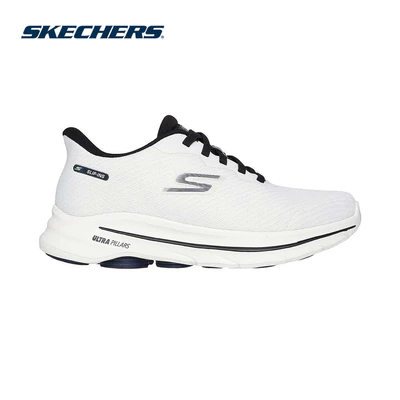 Giày Thể Thao Nam Skechers Slip-Ins GOwalk 8 Pate Đi Bộ - 216783-WBK Air-Cooled Goga Mat