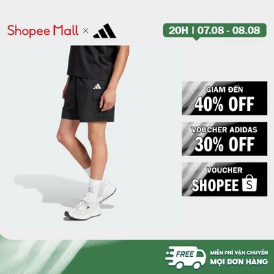 [Duy nhất 8.8 - VOUCHER 30%]adidas Lifestyle Essentials Small Logo Cargo Chelsea Shorts Men Black JF3530