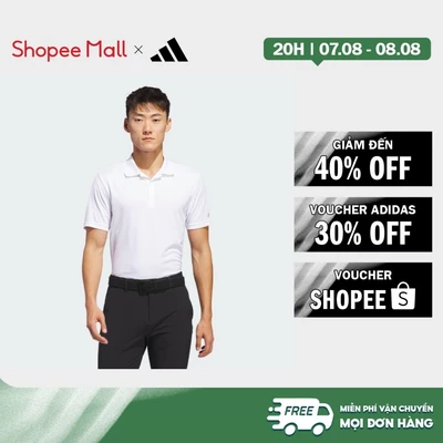 [Duy nhất 8.8 - VOUCHER 30%]adidas Đánh gôn Áo Polo Core adidas Performance Primegreen Nam trắng IU4441