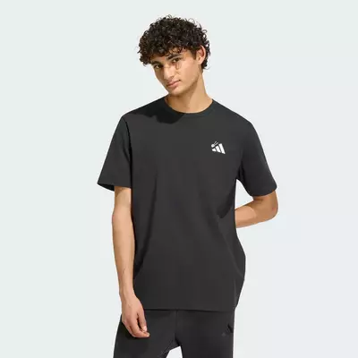 adidas Phong cách sống ÁO THUN SUSHI LOGO GRAPHIC Nam Đen KS5078
