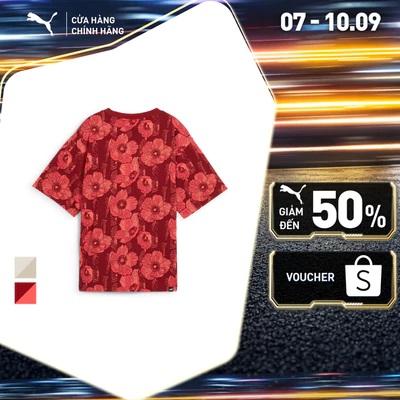 Áo Thun Thời Trang PUMA Nữ ESS PLUS CLASS ACT AOP Tee