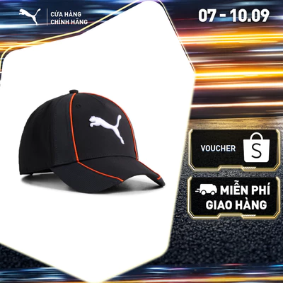 Nón Thể Thao PUMA Unisex Grid HP BB Cap Black Màu Đen