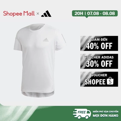 [Duy nhất 8.8 - VOUCHER 30%]adidas Chạy Áo Thun Own the Run Nam trắng GC7868