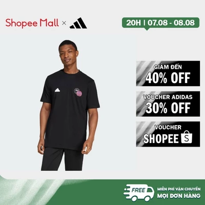 [Duy nhất 8.8 - VOUCHER 30%]adidas Phong cách sống Áo Thun Graphic Summer House of Tiro Nam Đen IW2662