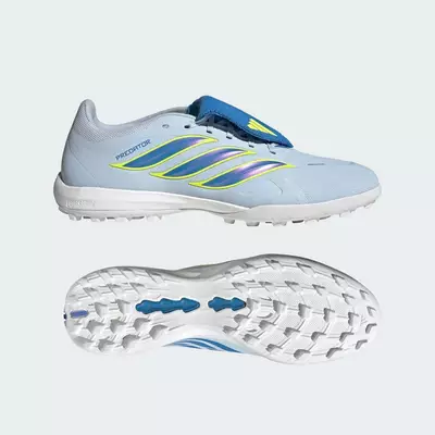 adidas Bóng đá Giày Bóng Đá Sân Cỏ Nhân Tạo PREDATOR LEAGUE Lưỡi Gà Gập Unisex Màu xanh da trời JR7874