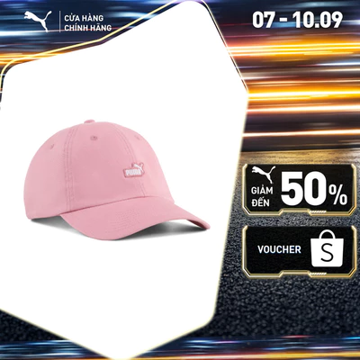 Nón Thể Thao PUMA Unisex ESS NO.1 LOGO PATCHPLUS DadCap Poised Pink Màu Hồng
