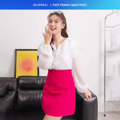 [SALE] Chân váy nữ Gmorning - GUMAC dáng A lưng liền  YA09