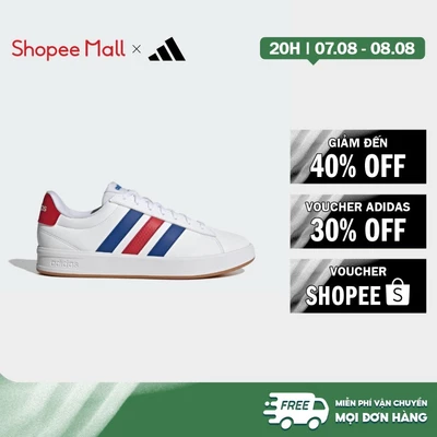 [Duy nhất 8.8 - VOUCHER 30%]adidas Phong cách sống Giày GRAND COURT 3.0 Nam trắng IH1481