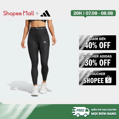 [Duy nhất 8.8 - VOUCHER 30%]adidas Gym & Training Quần Legging 7/8 TECHFIT Nữ Đen IT2273