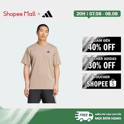 [Duy nhất 8.8 - VOUCHER 30%]adidas Gym & Training Train Essentials Feelready Training Tee Men Brown JW7438