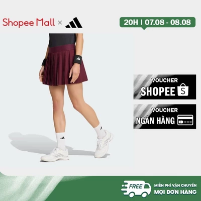 adidas Tennis Club pleated skirt Women Burgundy KQ8266