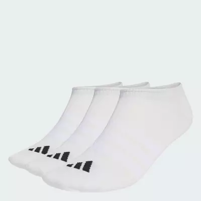 adidas Phong cách sống BỘ 3 ĐÔI TẤT ẨN THIN&LIGHT SPORTSWEAR Unisex trắng JZ0534