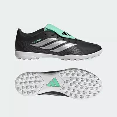 adidas Football PREDATOR CLUB Fold-Over Tongue Turf Football Boots Unisex Black IH2114