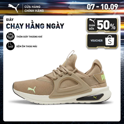 Giày Chạy Bộ PUMA Unisex Softride Enzo Evo Oak Branch-Fizzy Apple Màu Be