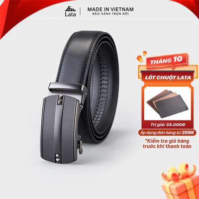 Thắt lưng Lata (Thời trang nam - Dây nịt da thật TL299)